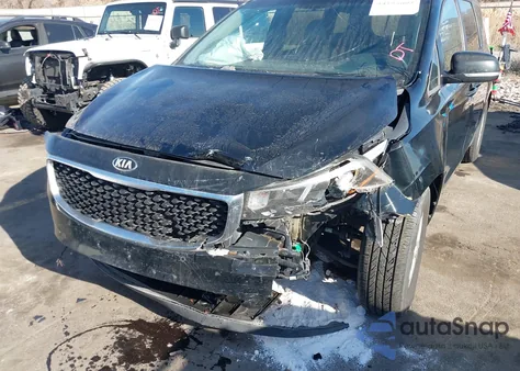 2017 Kia Sedona Lx from USA, damaged, VIN KNDMB5C14H6283752